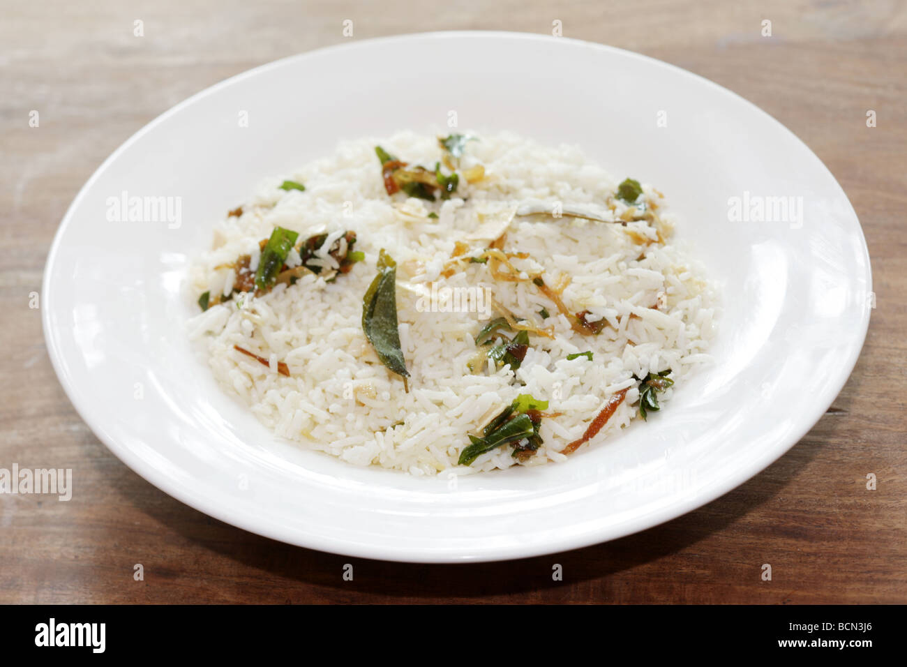 Thai Coconut Rice Stock Photo