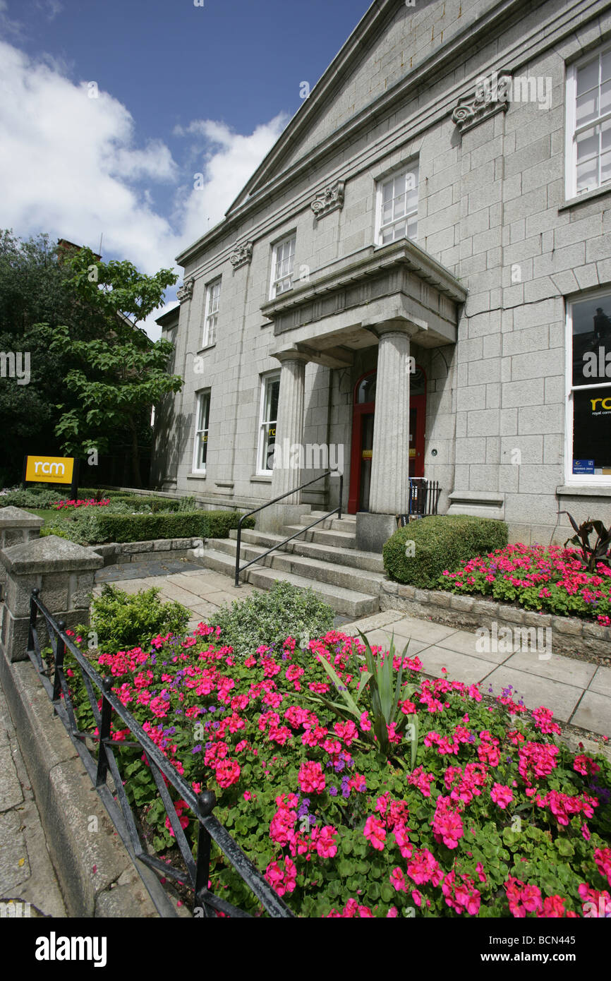 City of Truro, England. The Royal Cornwall Museum in Truro’s River Street is managed by the Royal Institution of Cornwall. Stock Photo
