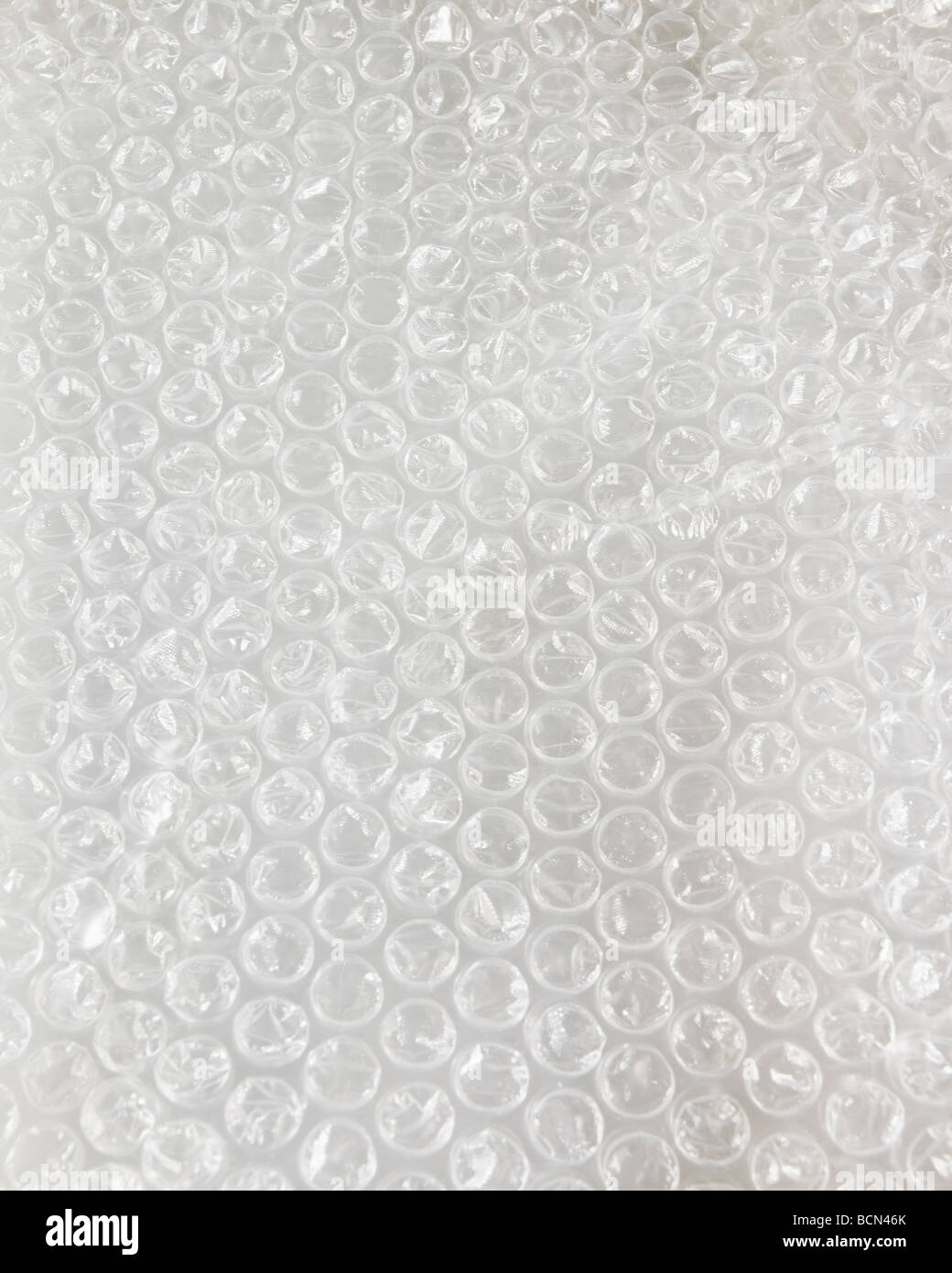 Close-Up of Bubble Wrap Stock Photo