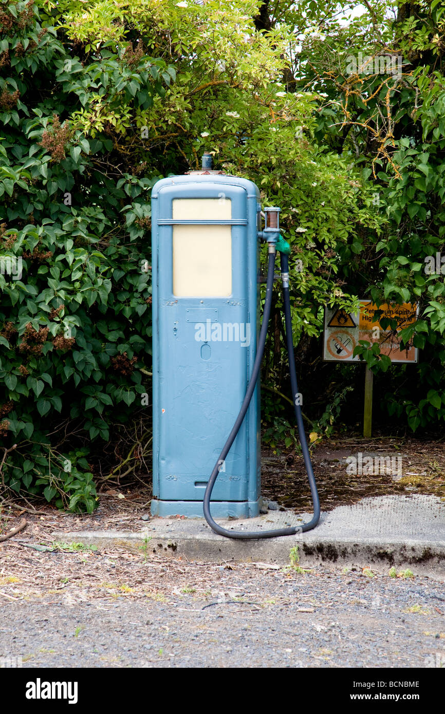 Vintage fuel pump Stock Photo