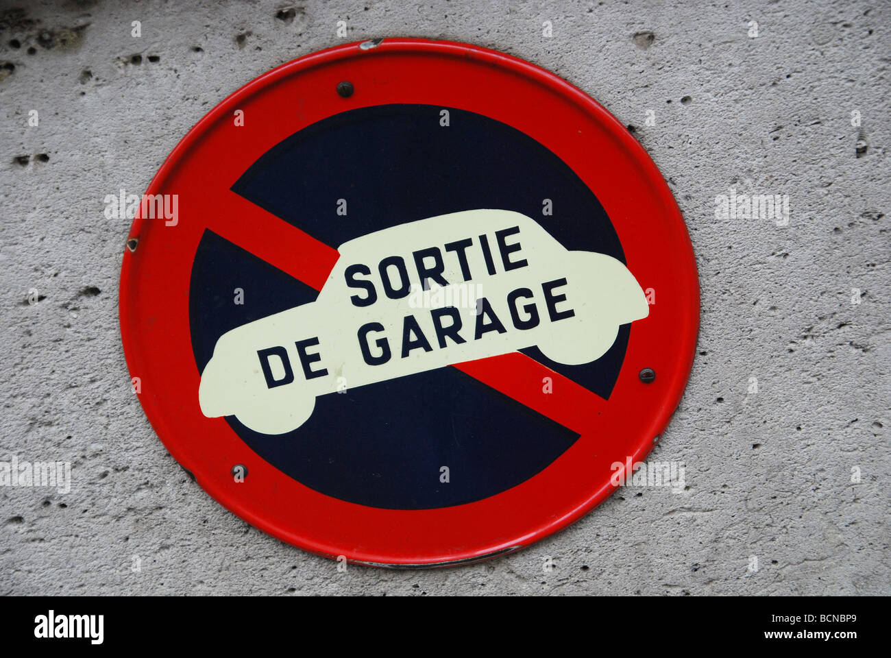 no parking sign Paris France Stock Photo Alamy