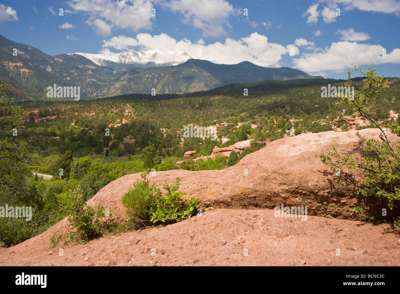 Pikes Peak, Colorado, USA Stock Photo