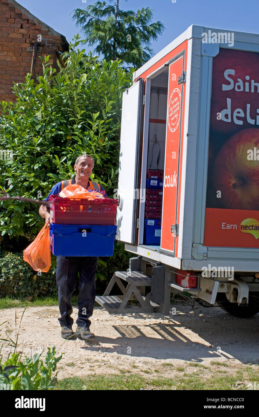 sainsburys van driver