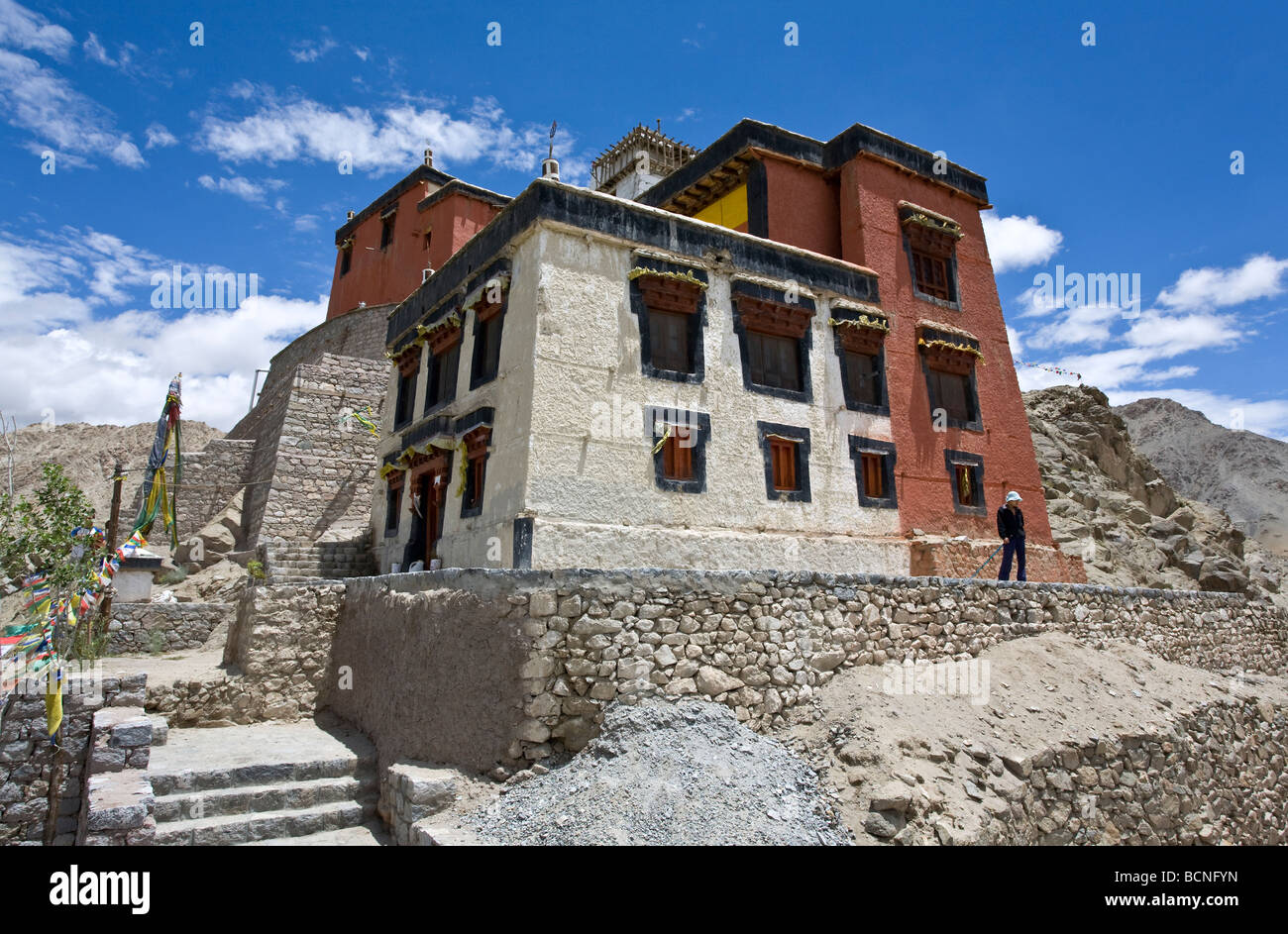 Namgyal Tsemo Gompa. Leh. Ladakh. India Stock Photo - Alamy