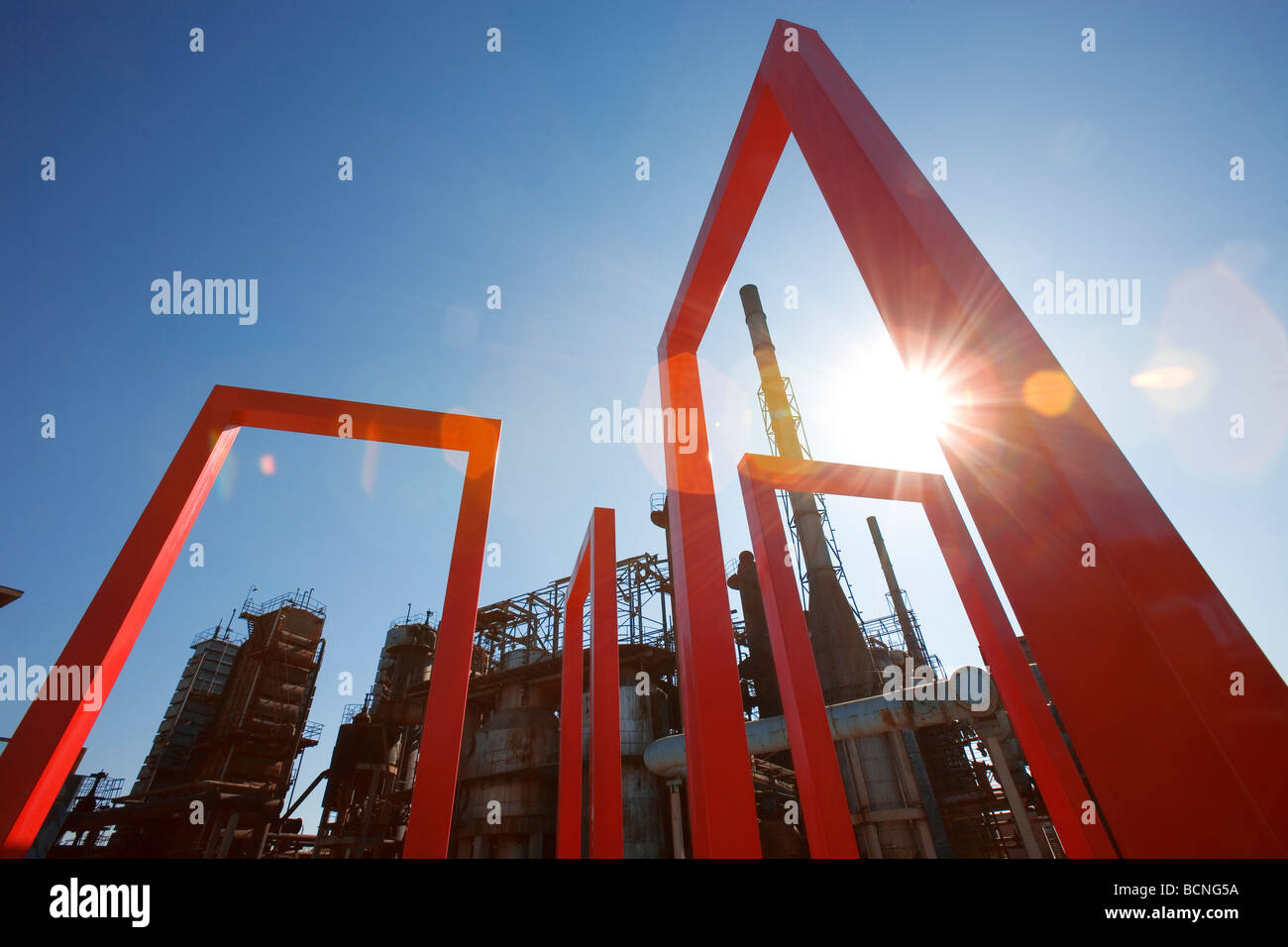 Dashanzi art sculpture factory 798 art district hi-res stock ...