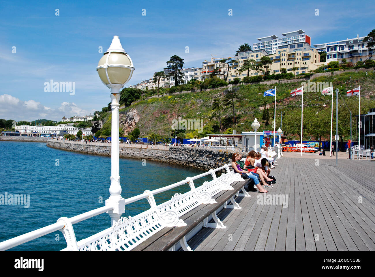 Princess Pier Torquay Devon Uk Stock Photo Alamy