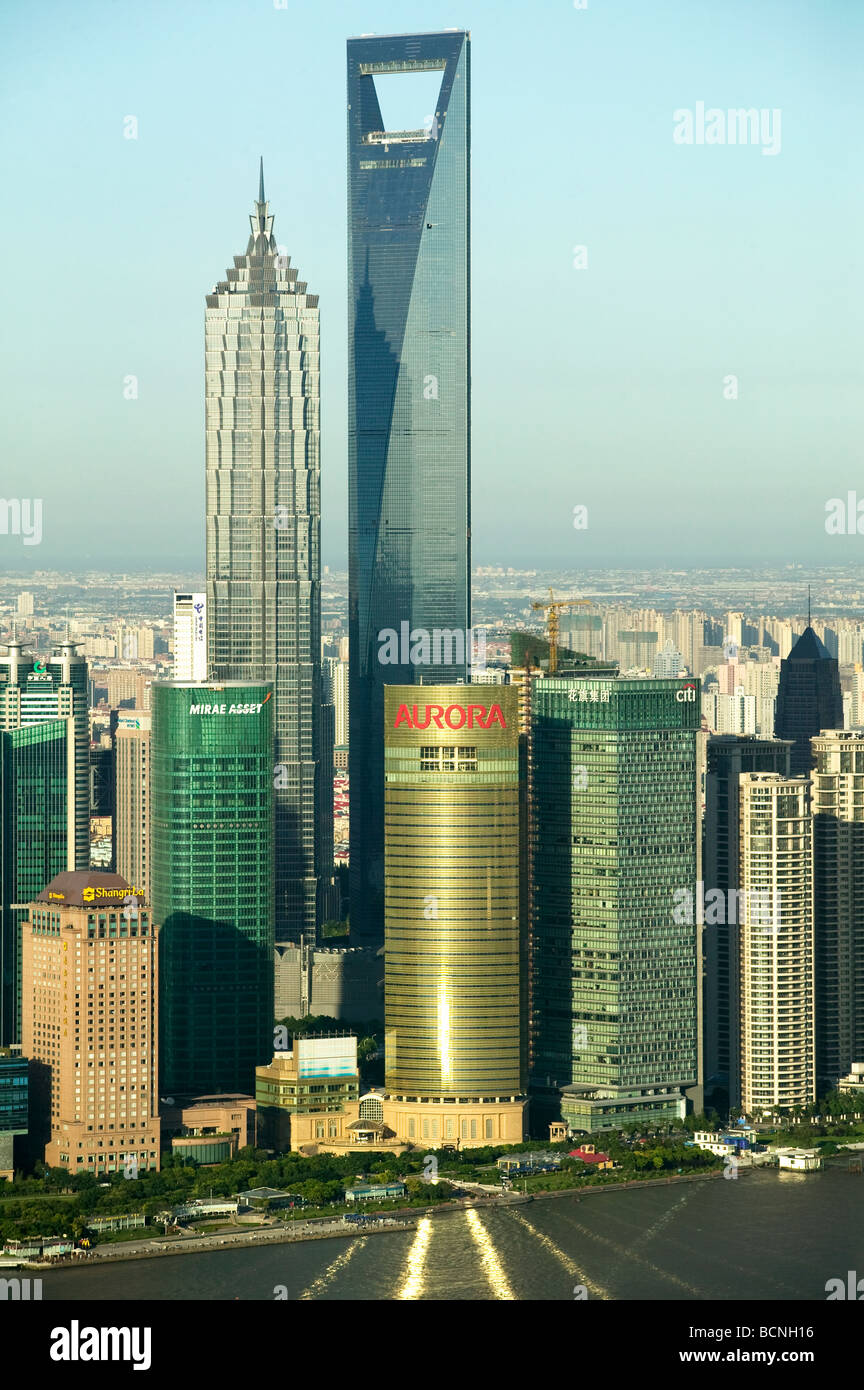 Aurora tower shanghai china hi-res stock photography and images - Alamy