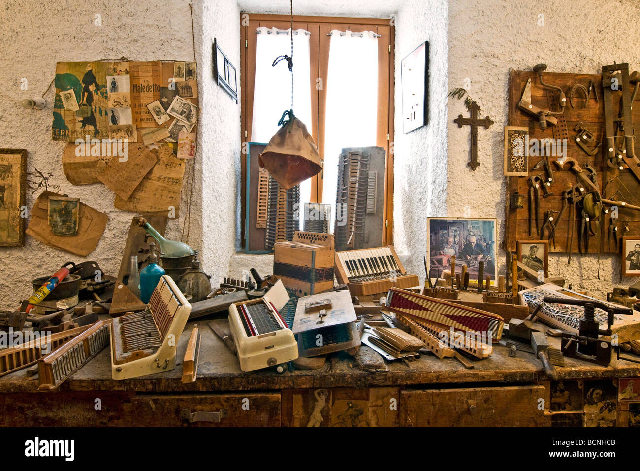 International Museum of the Accordion Palazzo Soprani Castelfidardo Ancona Italy Stock Photo Alamy