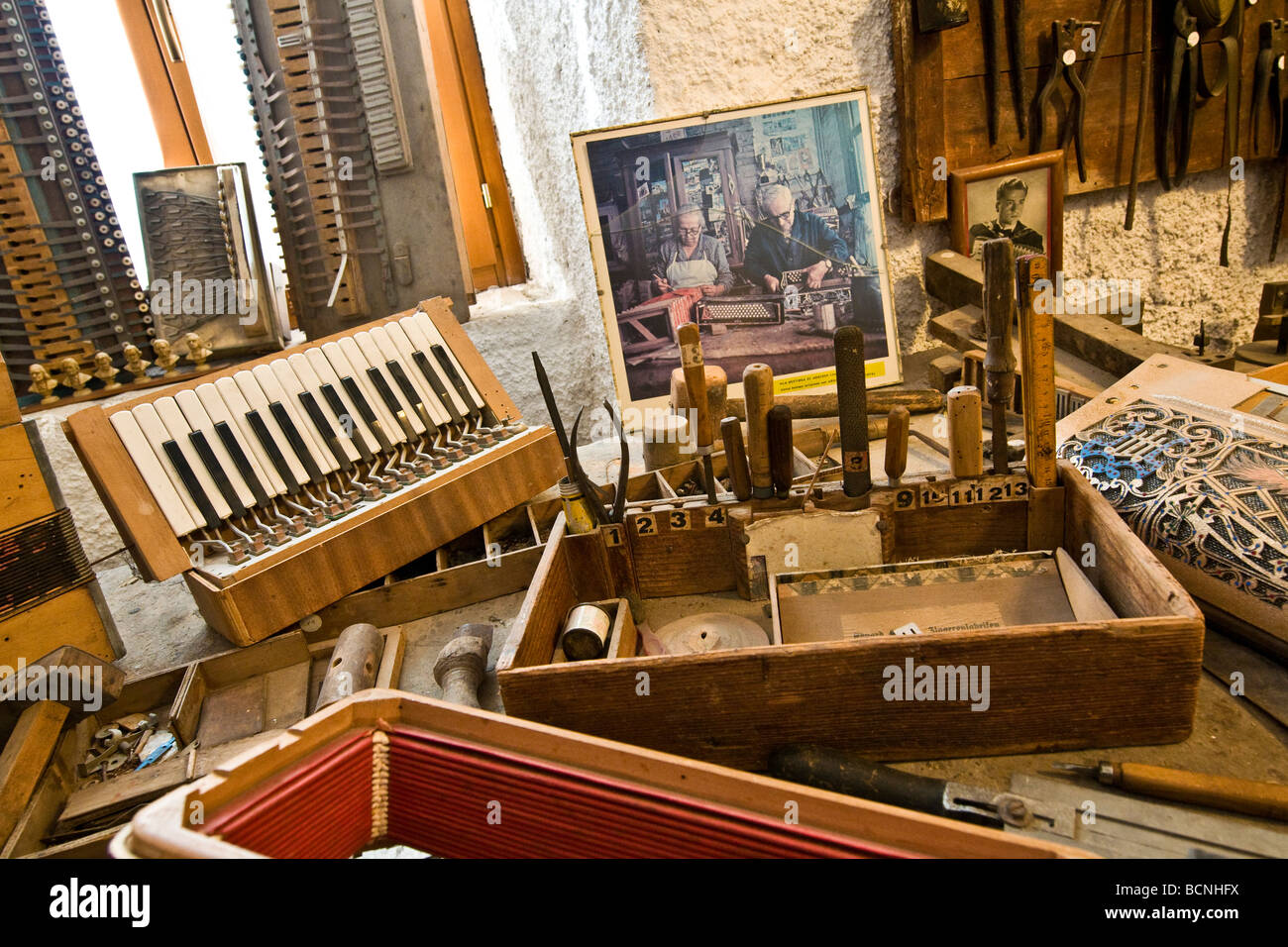 International Museum of the Accordion Palazzo Soprani Castelfidardo Ancona Italy Stock Photo Alamy