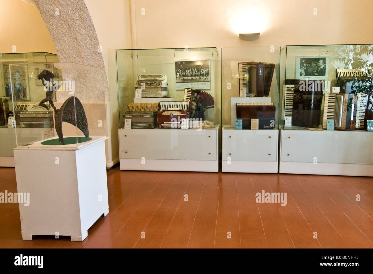 International Museum of the Accordion Palazzo Soprani Castelfidardo Ancona Italy Stock Photo Alamy