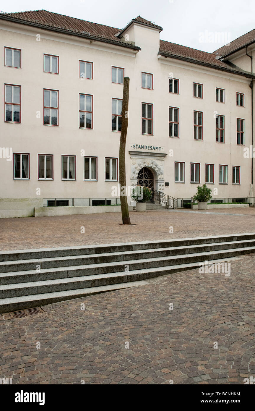 Villach City hall palace Stock Photo