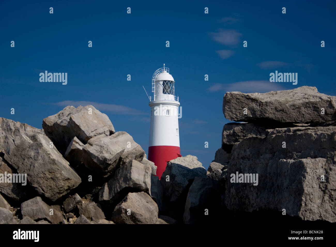 Portland Bill lighthouse Chesil Beach Weymouth Stock Photo Alamy
