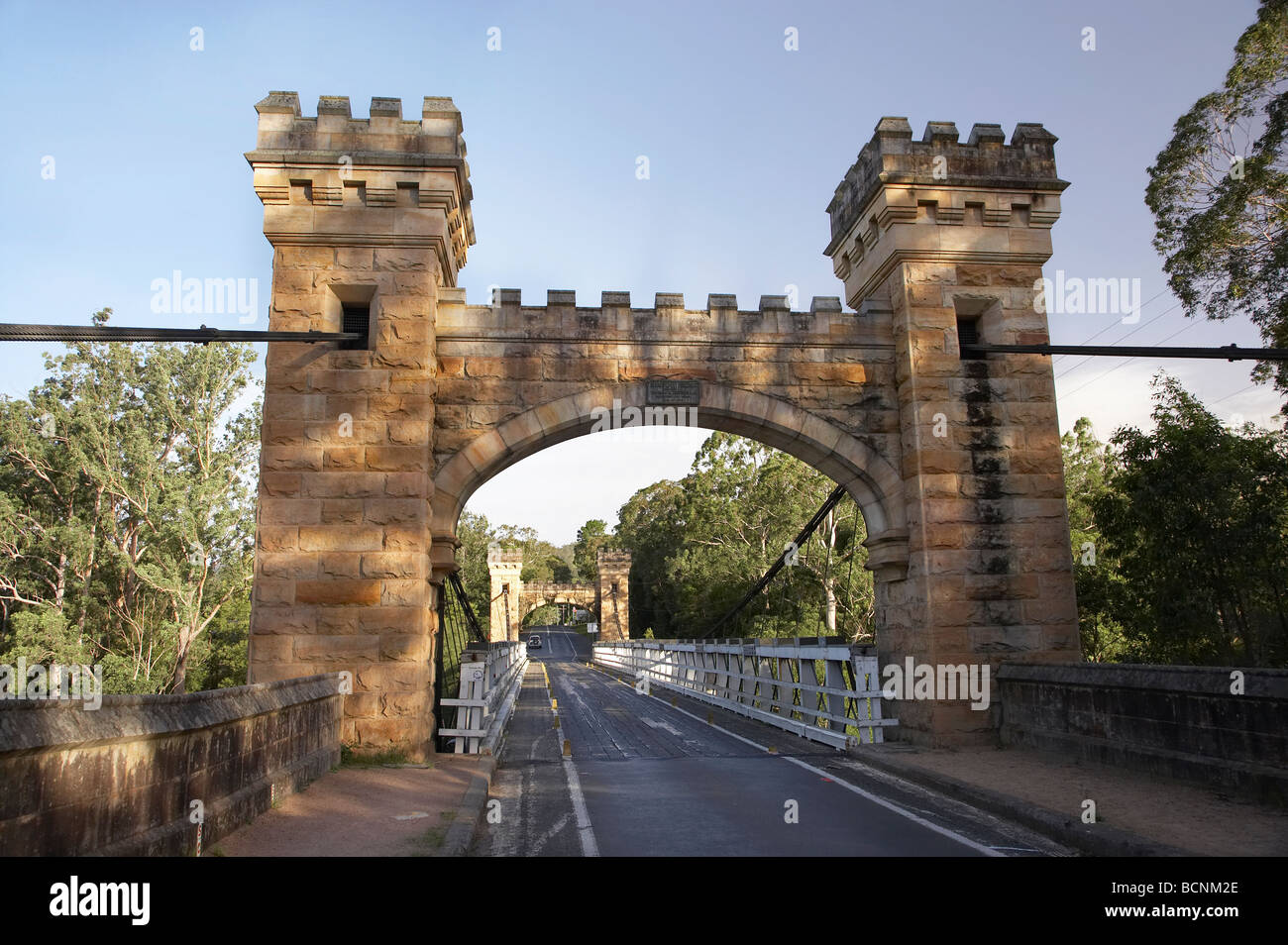Hampden Suspension Bridge 1898 Kangaroo Valley Southern Highlands New