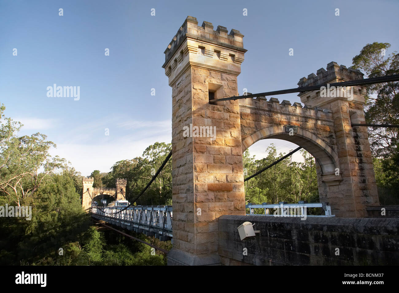 Hampden Suspension Bridge 1898 Kangaroo Valley Southern Highlands New