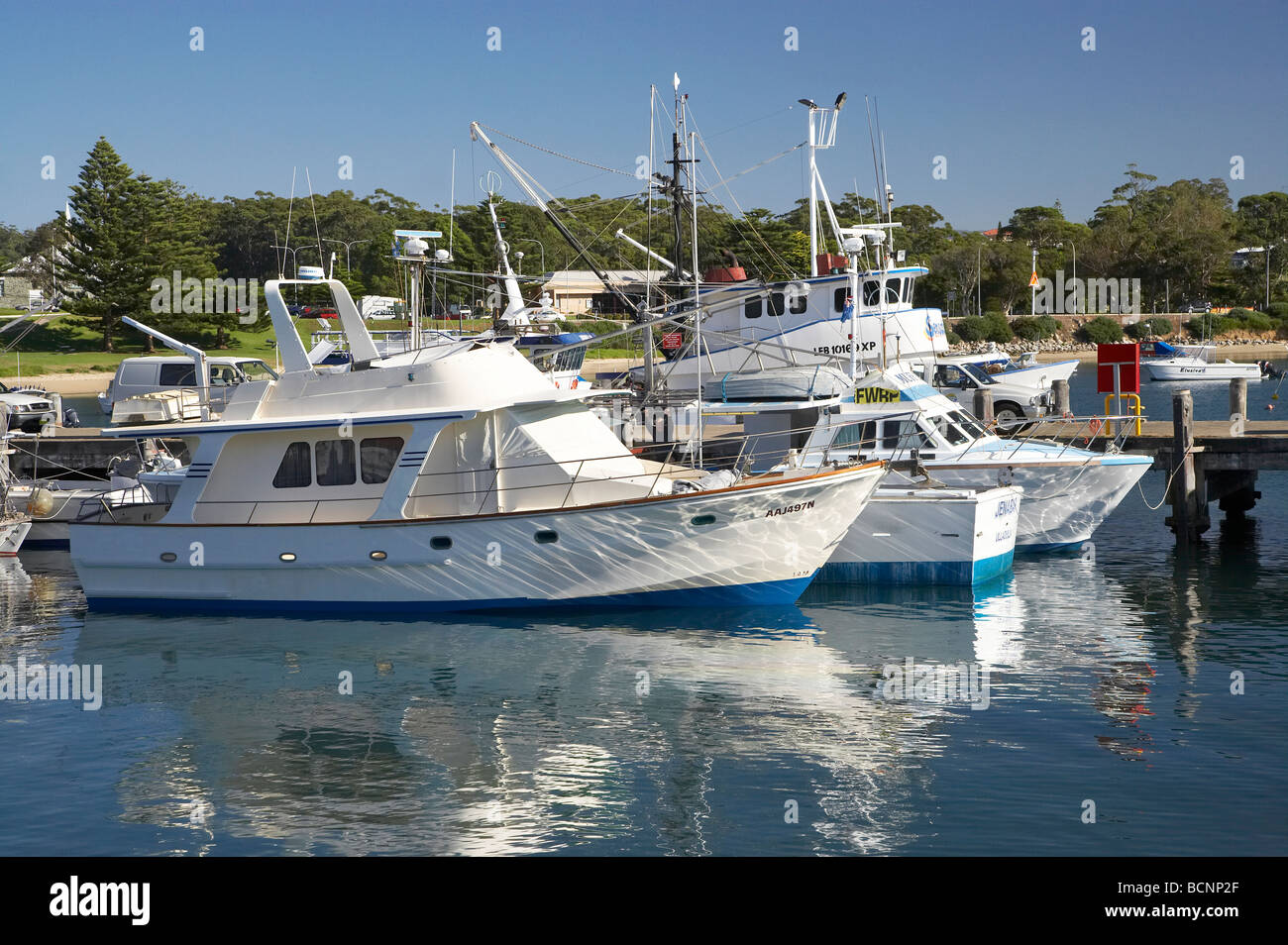 Fishing Boats Ulladulla Harbour Southern New South Wales Australia