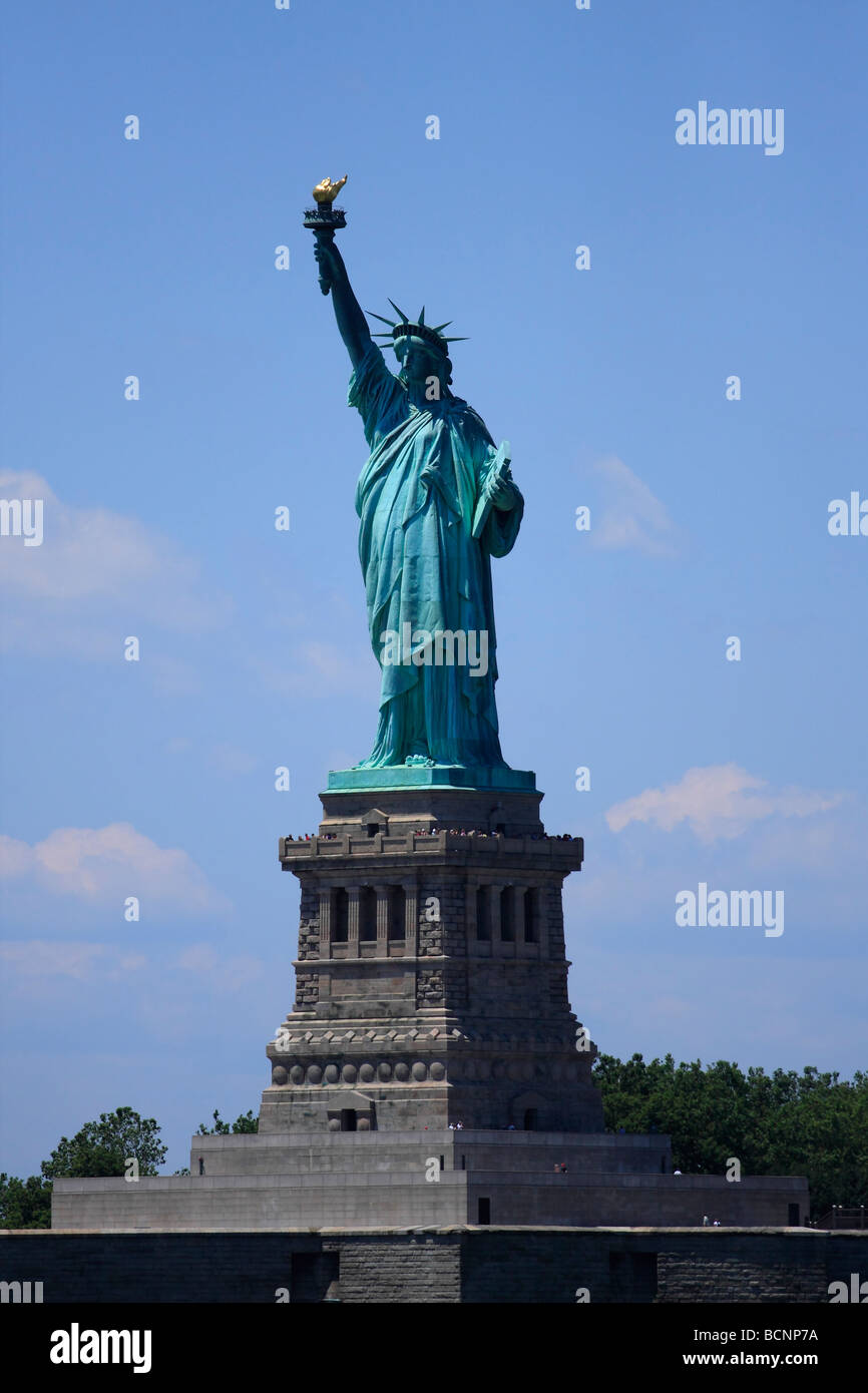 Statue of Liberty in New York Harbor Stock Photo Alamy