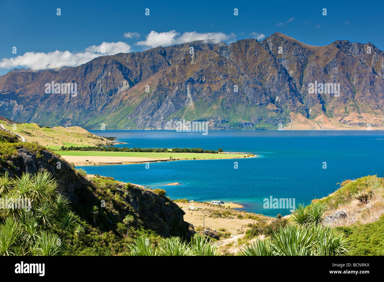 Lake Hawea, South Island, New Zealand Stock Photo - Alamy