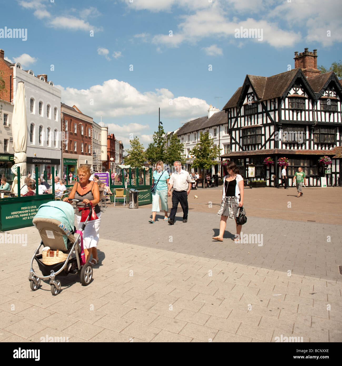 Hereford City Centre High Resolution Stock Photography And Images Alamy