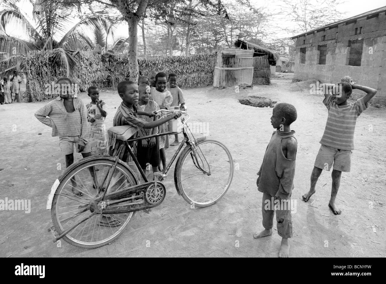tanzania mto wa mbu village Stock Photo