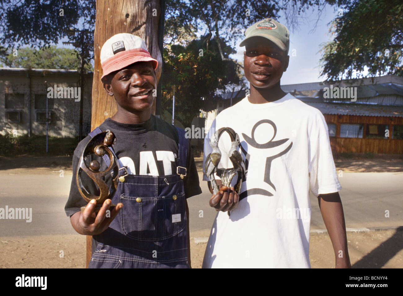 zimbabwe victoria falls daily life Stock Photo - Alamy