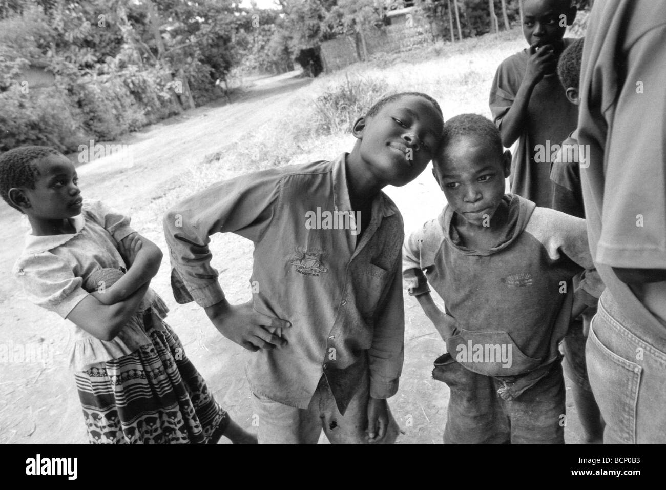 tanzania mto wa mbu village Stock Photo