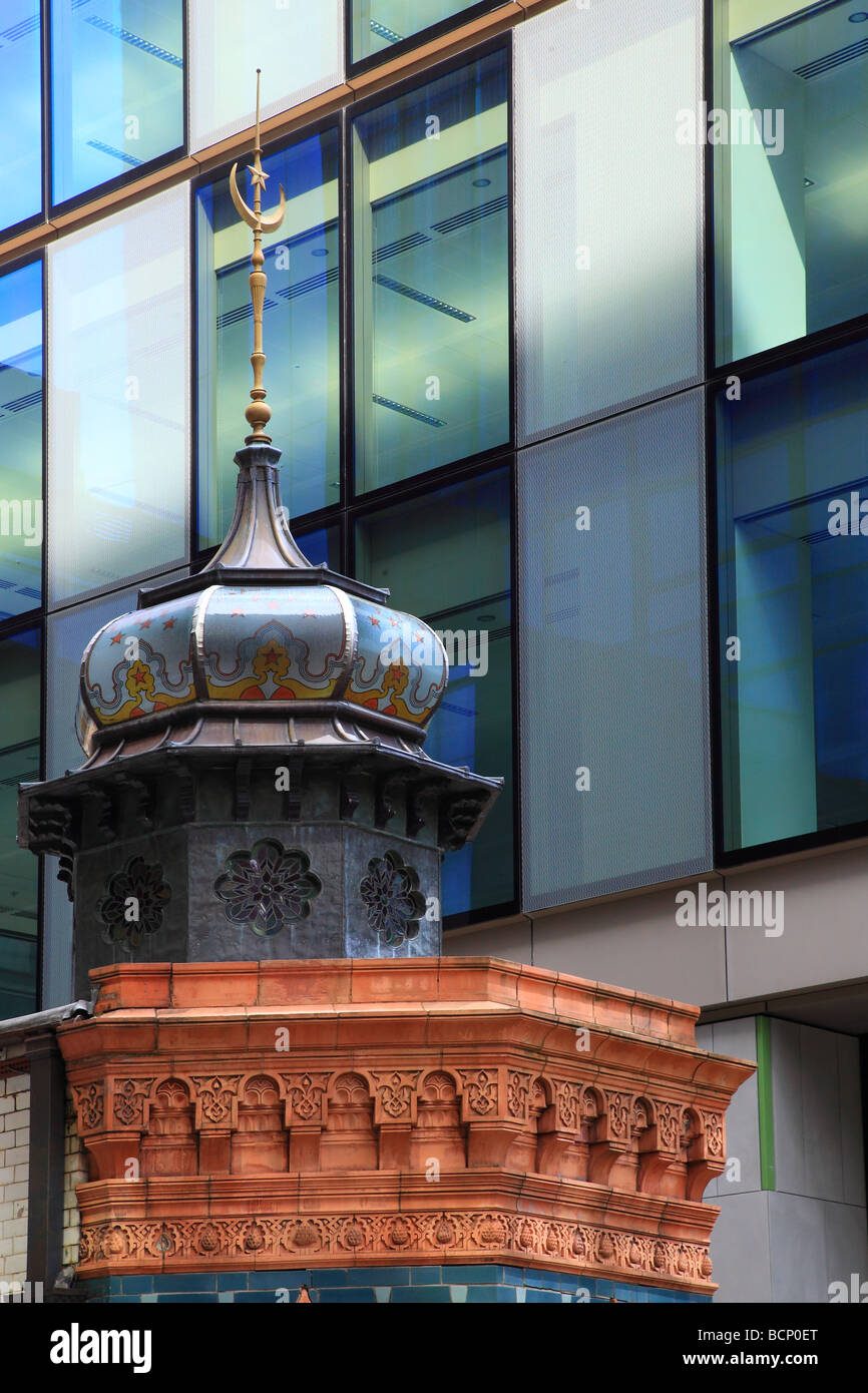 turkish bath at Old Broad Street City of London England UK Stock Photo