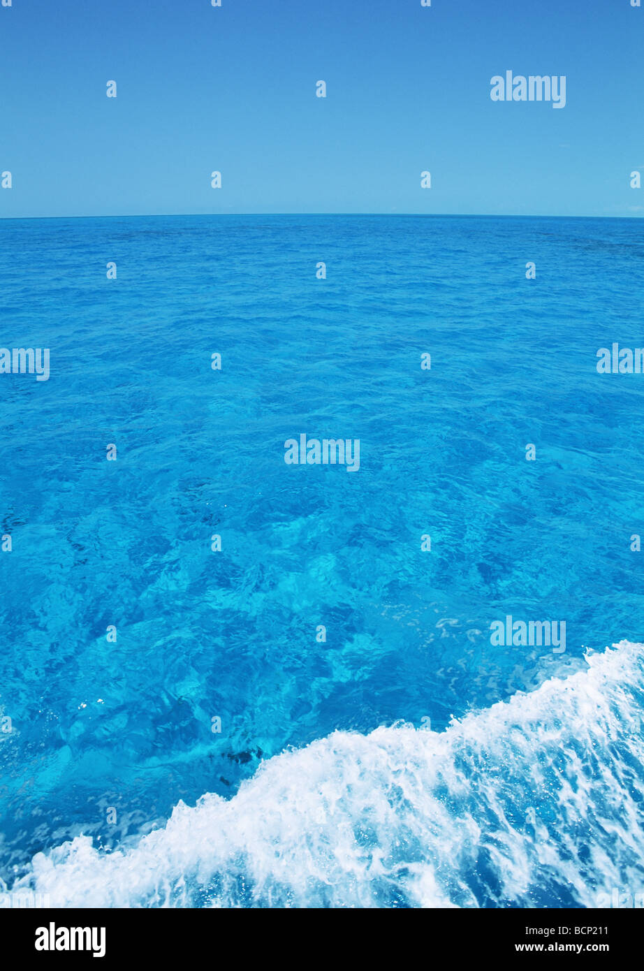 Blue sky and sea Stock Photo - Alamy