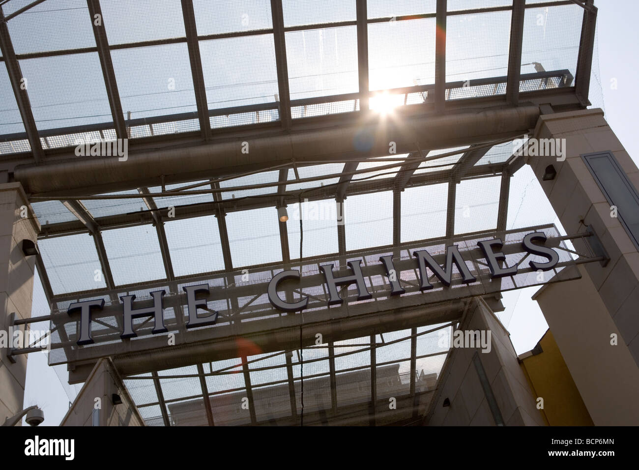 The Chimes Shopping Mall Uxbridge Middlesex London England Stock Photo