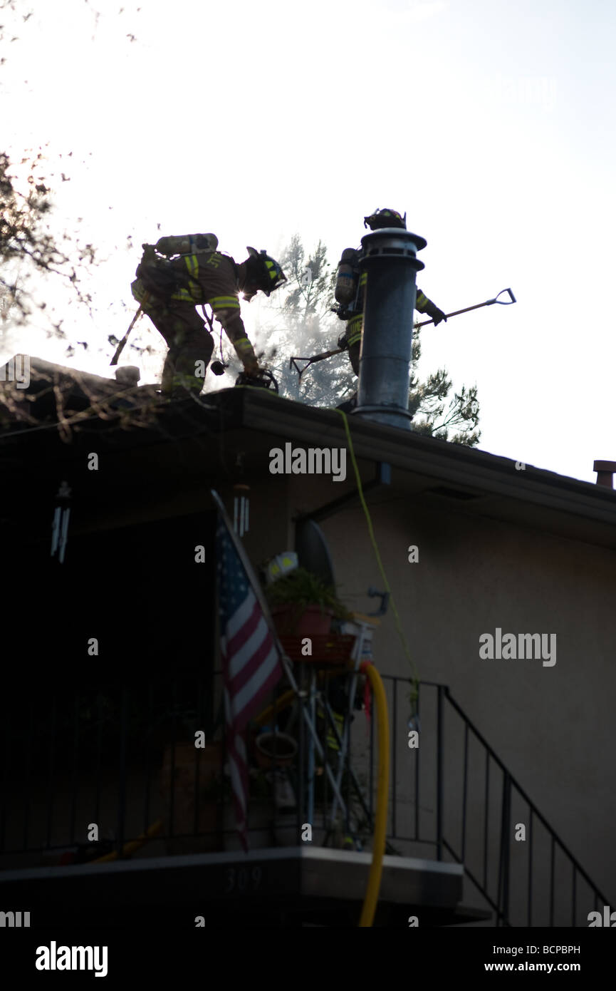 Fire extinguishers apartment hires stock photography and images Alamy