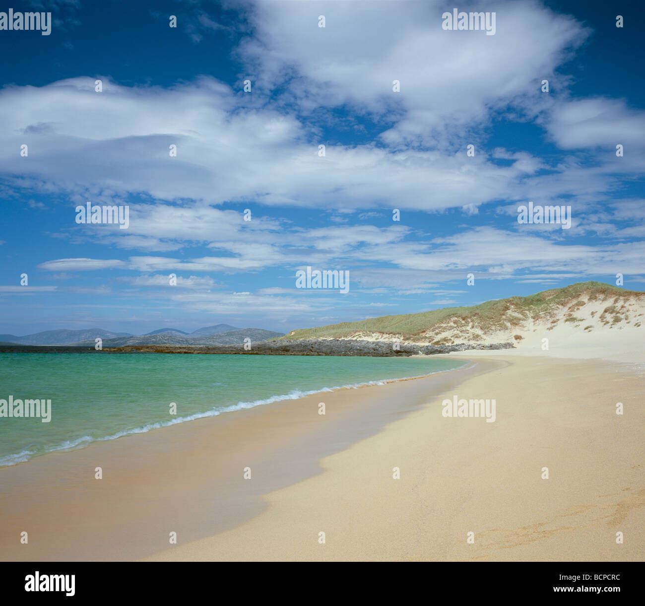 Scarista beach, island of Harris, Western Isles, Scotland. Stock Photo