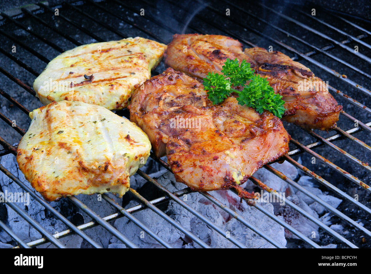 Grillen barbecue 95 Stock Photo