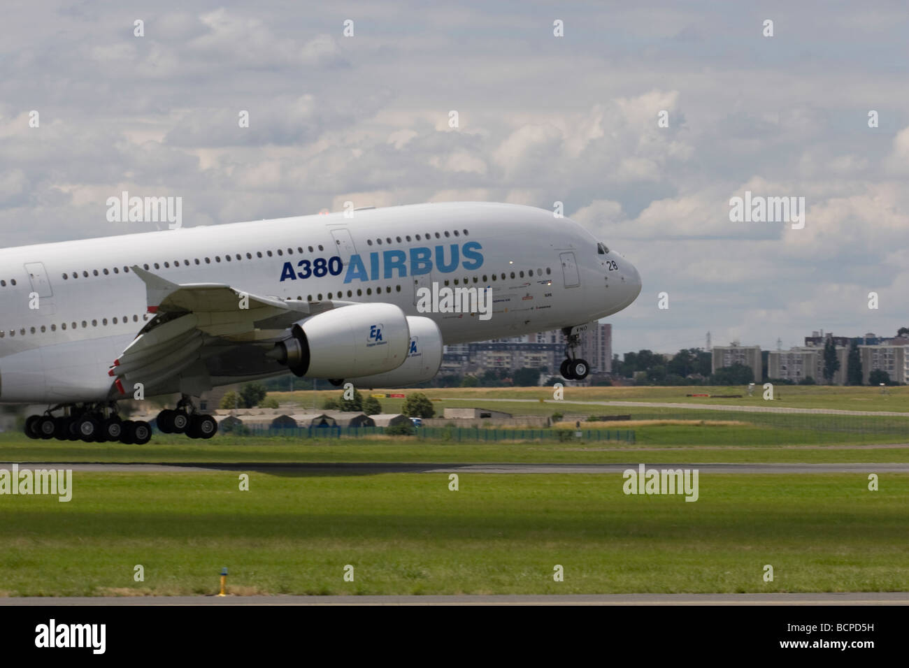 The Airbus A380, the world
