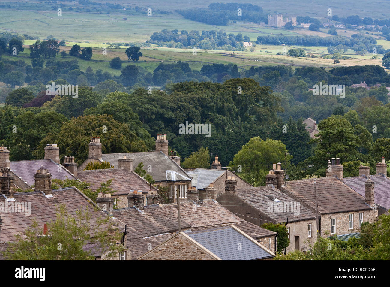 Castle bolton village hires stock photography and images Alamy