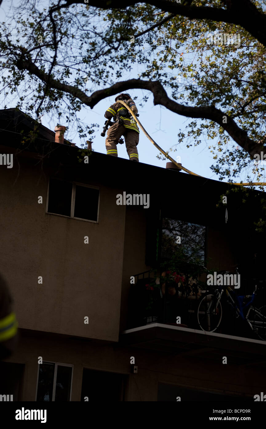 Fire extinguishers apartment hires stock photography and images Alamy