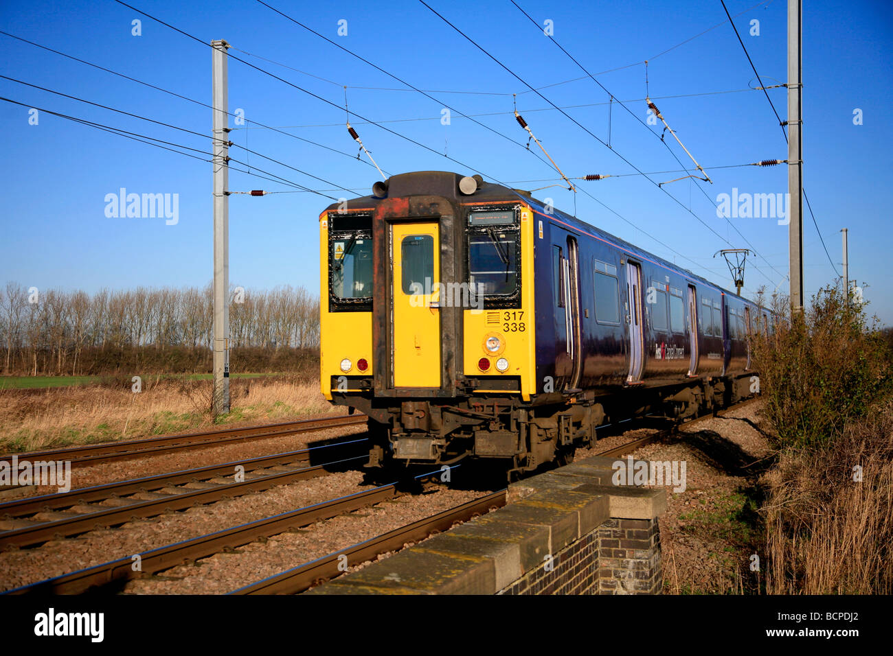 317338 First Capital Connect High Speed Electric Train East Coast Main