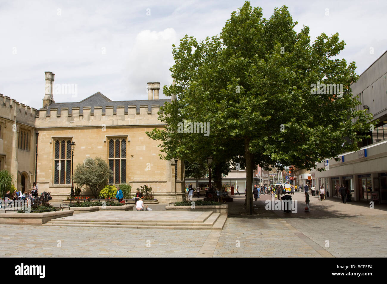 Bedford town centre high street hires stock photography and images Alamy