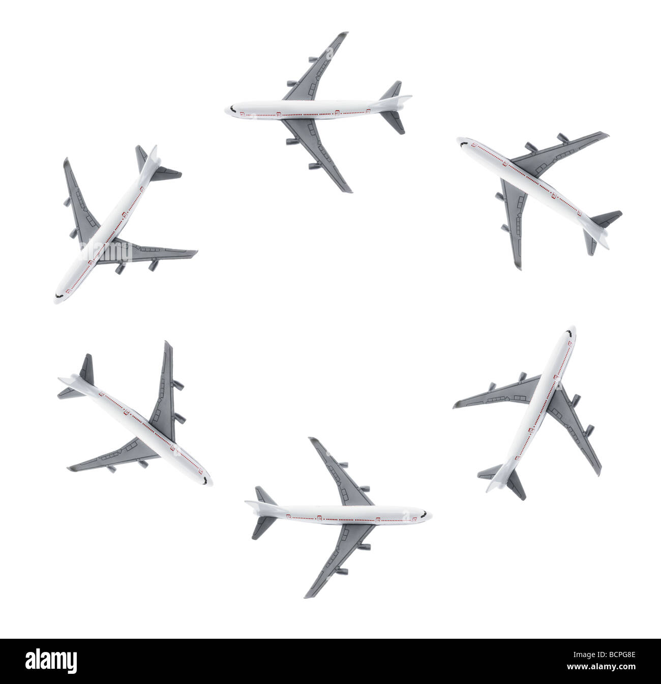 Airplane models Cut Out Stock Images & Pictures - Alamy