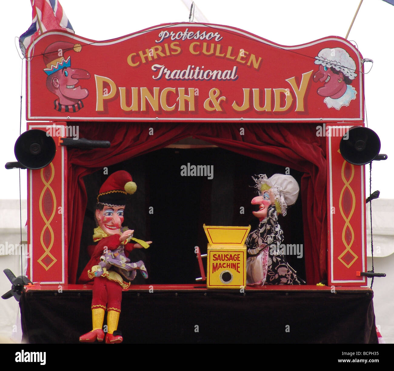 Punch and Judy show Stock Photo Alamy