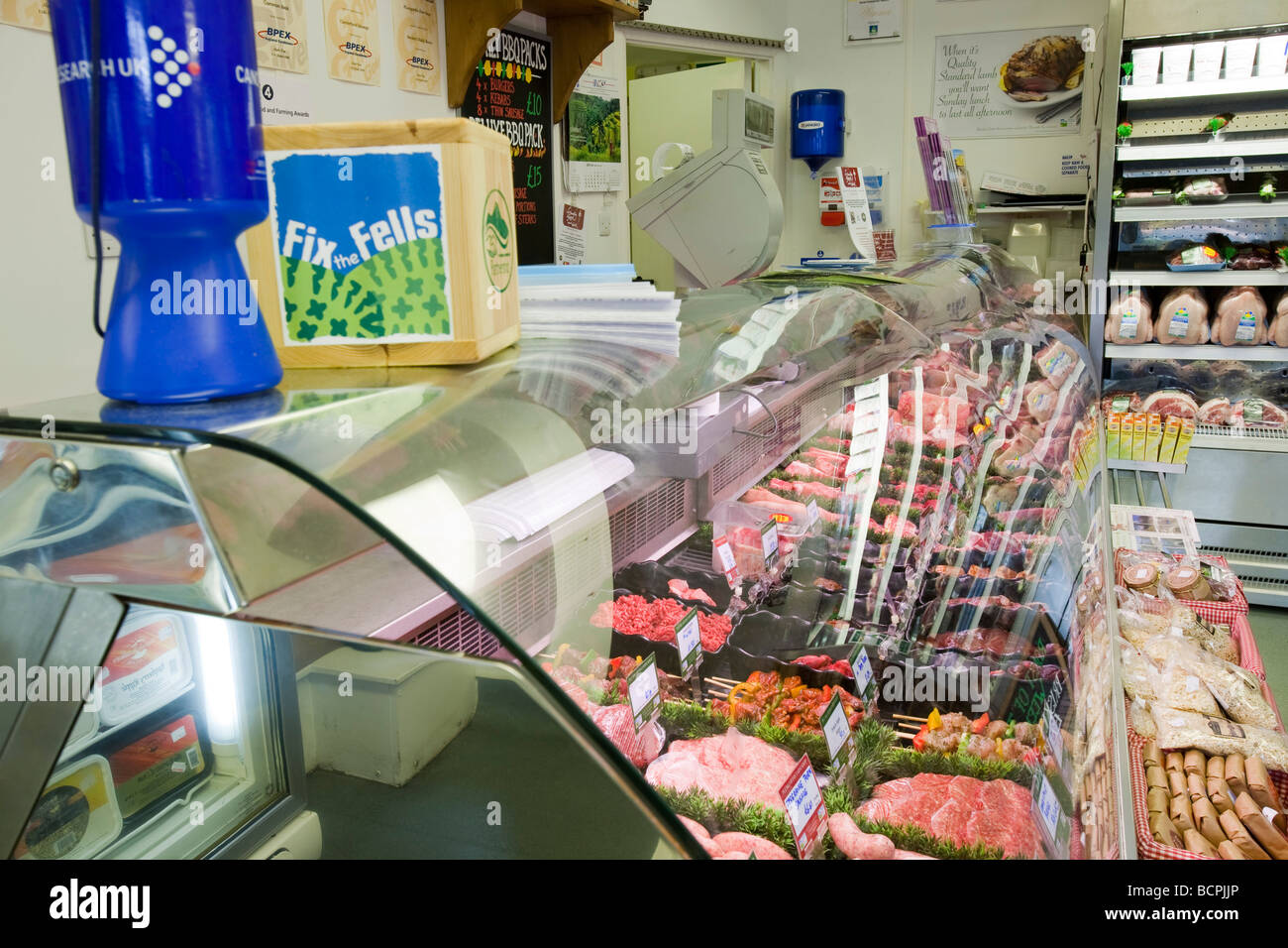 Plumgarths farm shop in Kendal Cumbria UK Farm shops are a great way