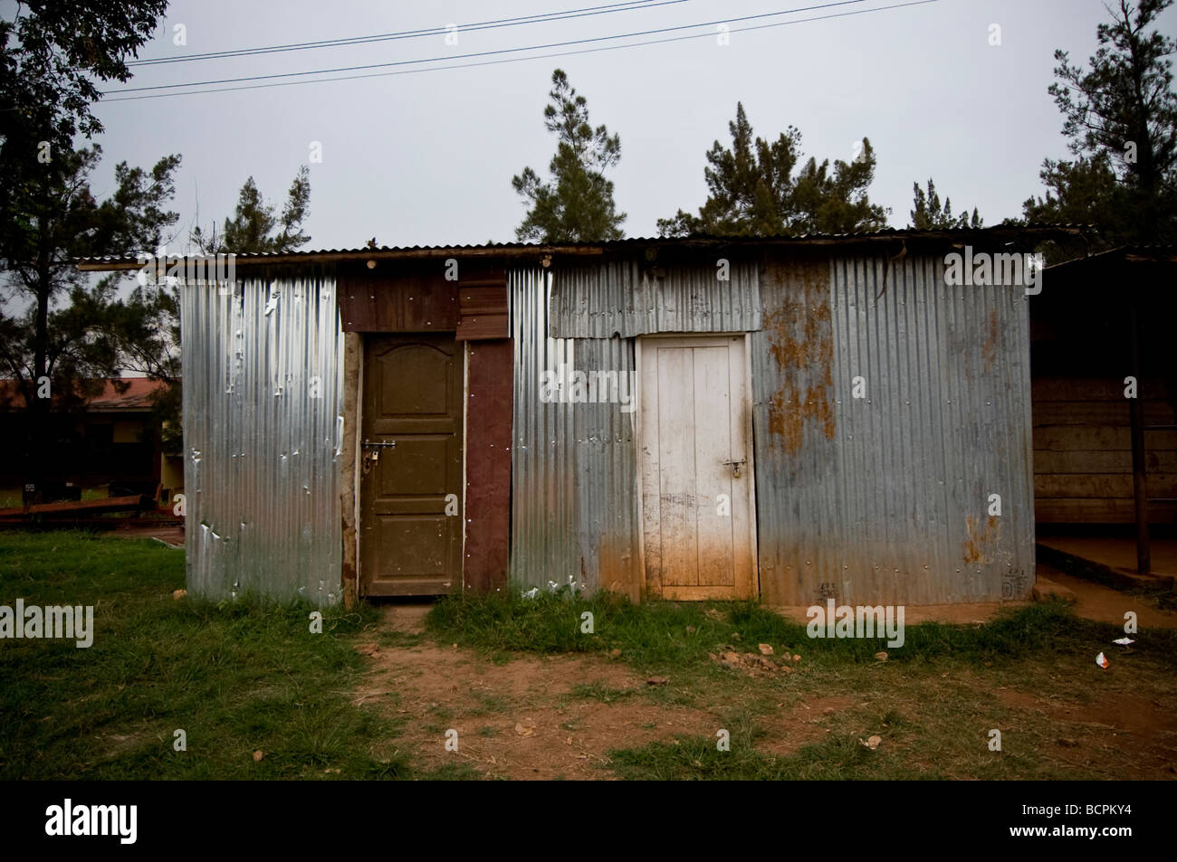 Old Metal Shacks