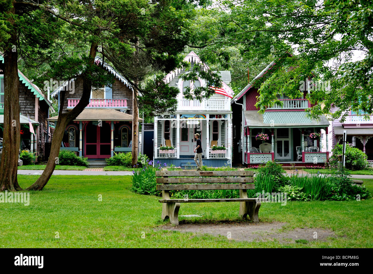 Oak bluffs circuit avenue hires stock photography and images Alamy