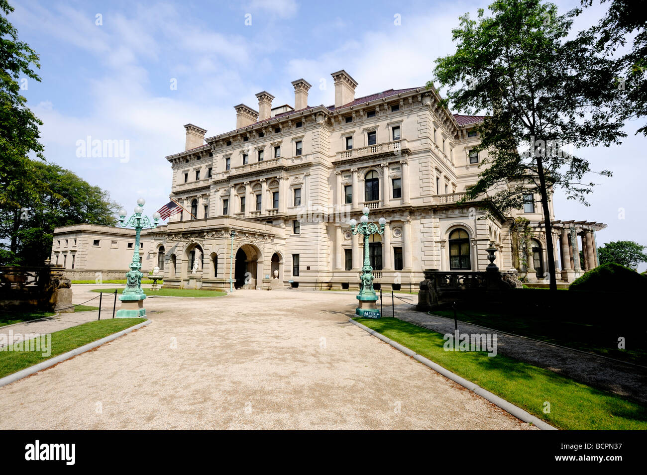 The Breakers, summer home to the Vanderbilt family on Rhode Island
