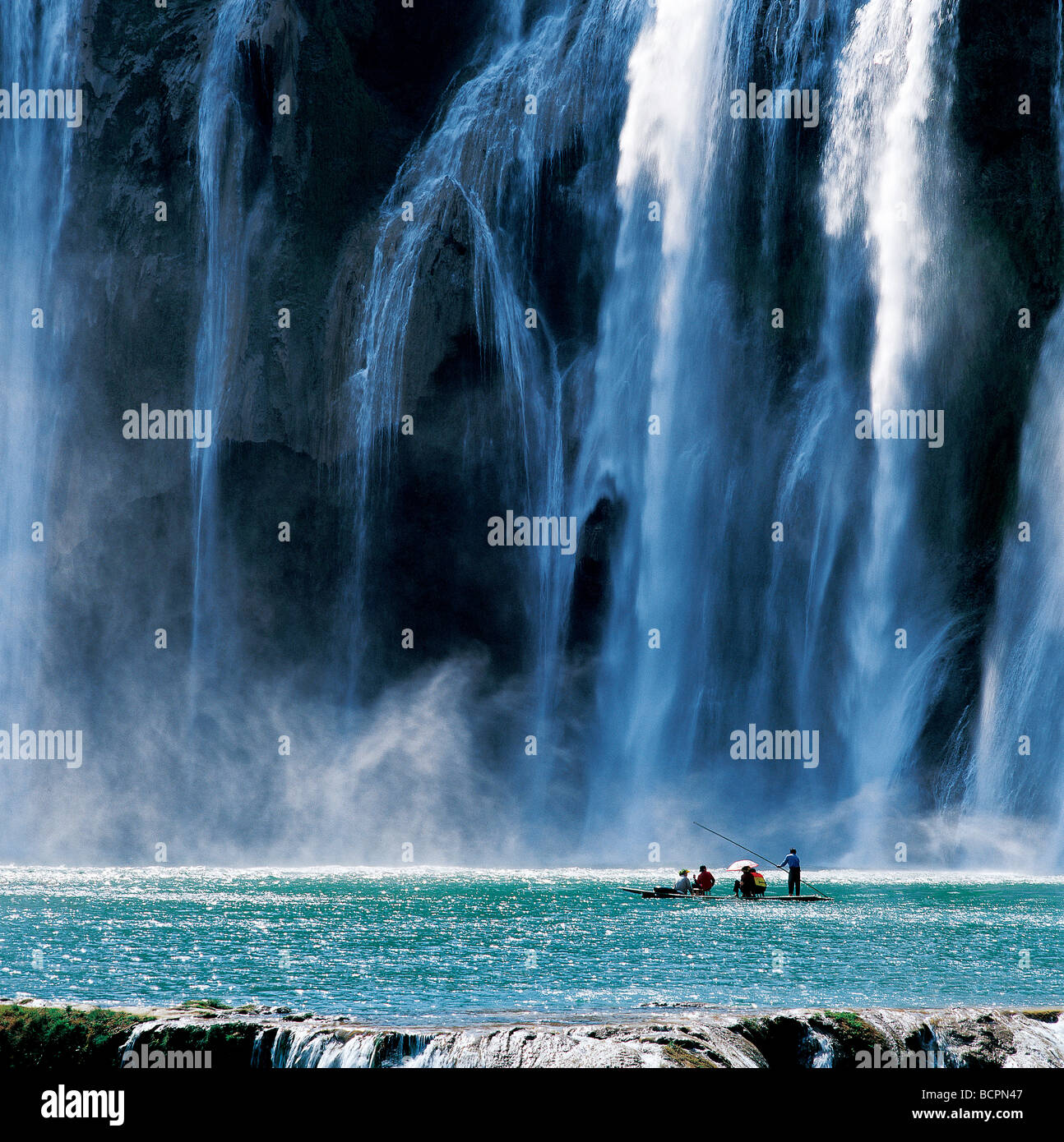 The Jiulong Waterfall Luoping Yunnan Province China Stock Photo Alamy