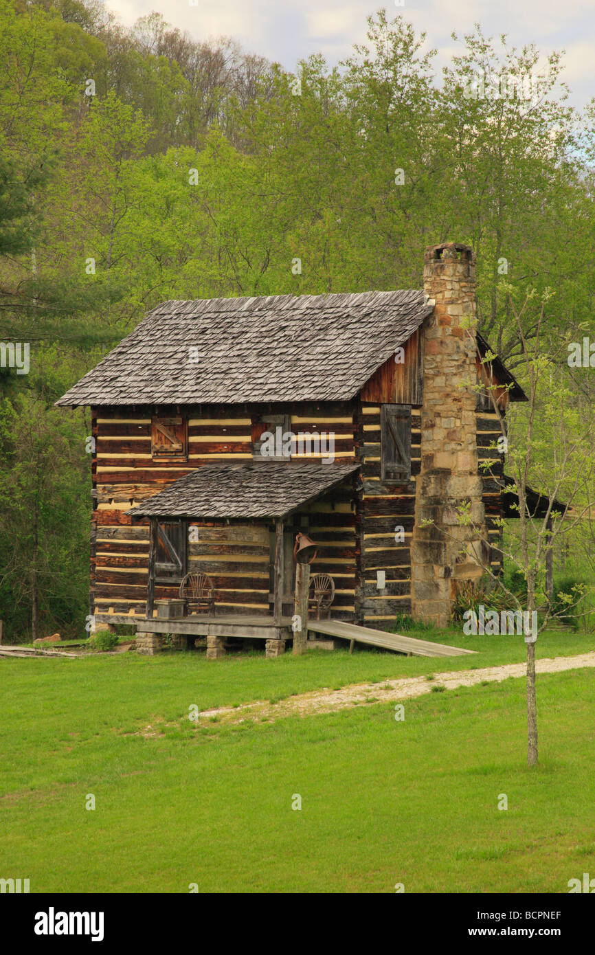 Restored Cabin Gladie Cultural Environmental Learning Center