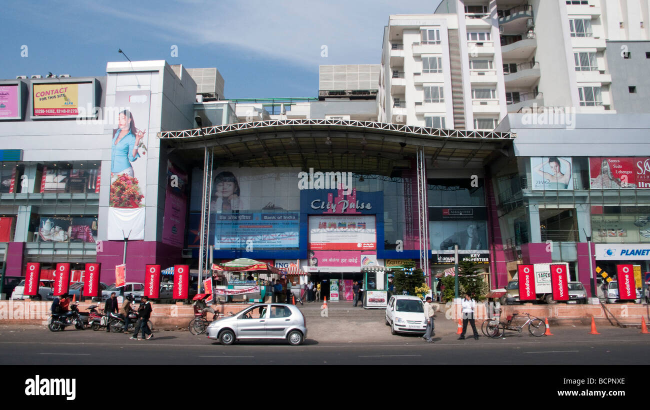 City Pulse shopping mall Jaipur Rajasthan India Stock Photo Alamy