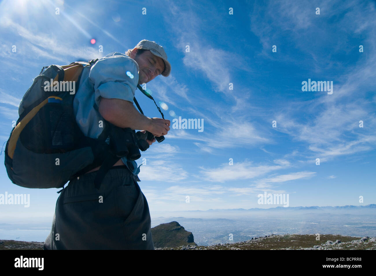 Hiker trekker hi-res stock photography and images - Alamy