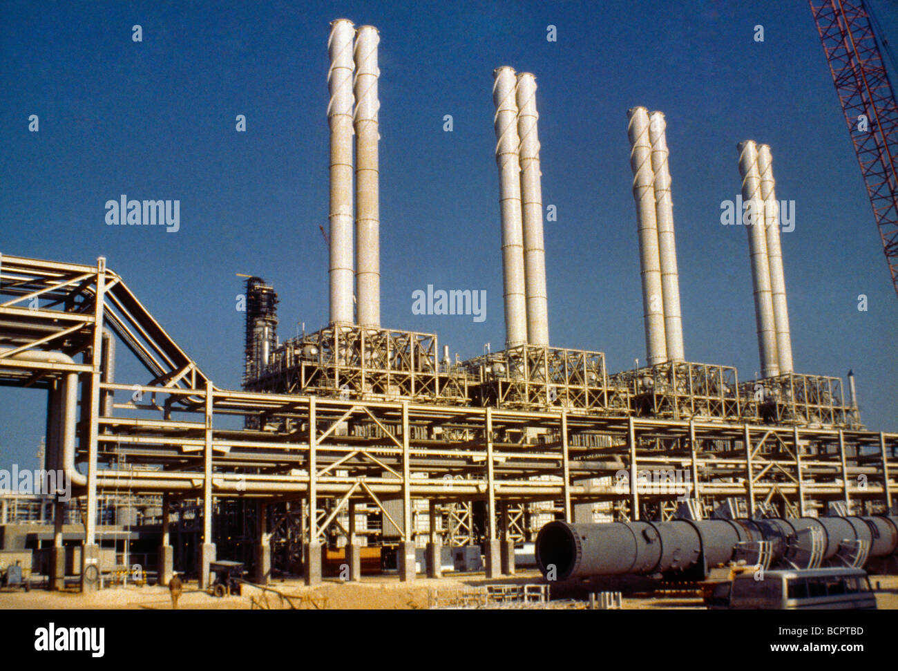 Saudi Arabia Sadaf (aramco) Oil Refinery Stock Photo, Royalty Free ...