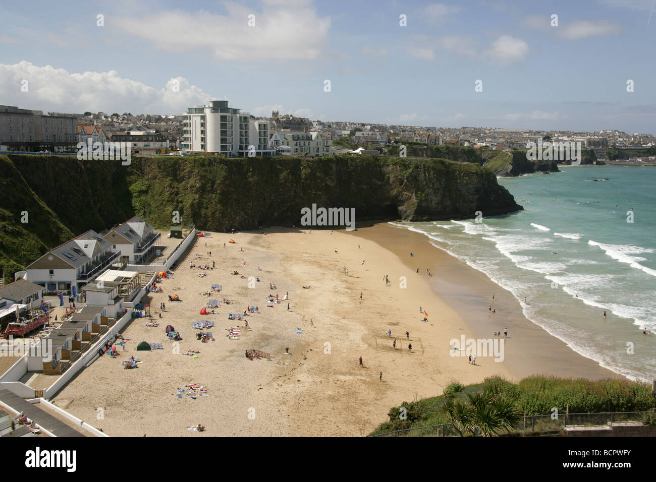 Newquay town centre hi-res stock photography and images - Alamy