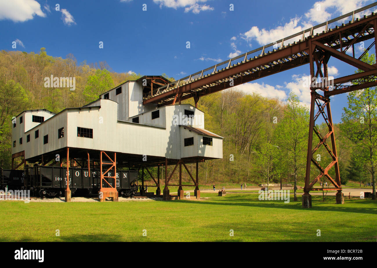Blue Heron Historic Mining Community Big South Fork National River and Recreation Area Kentucky Stock Photo