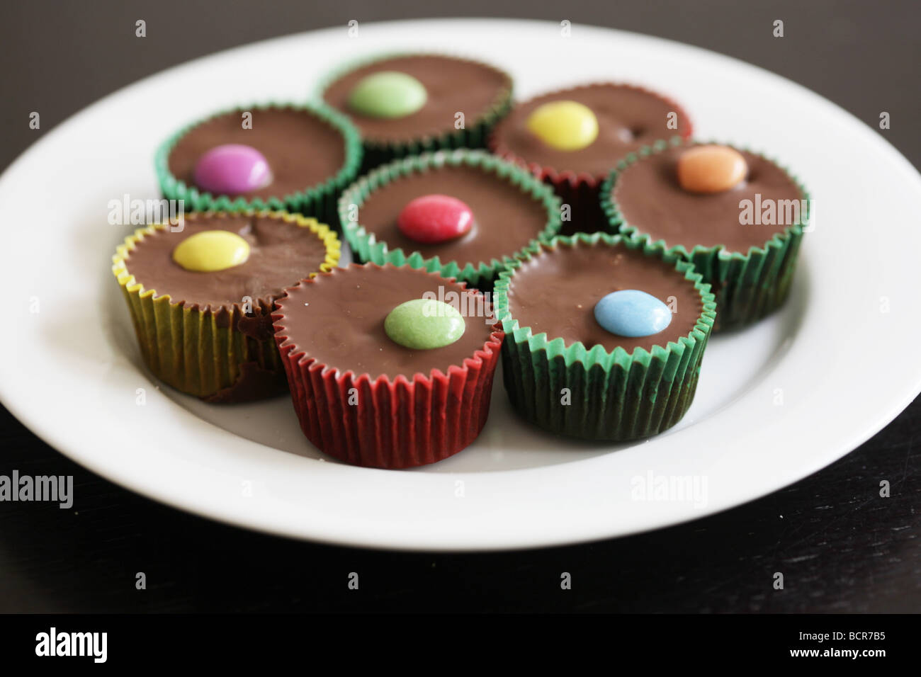 Cupcake Smarties High Resolution Stock Photography And Images Alamy